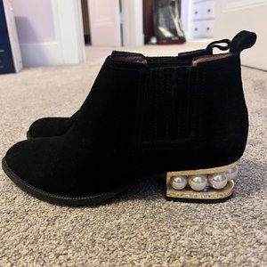Jeffery Campbell Black Boots Size 8.5